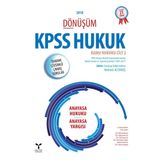 2018 Dönüşüm Kpss Hukuk Anayasa Hukuku - Anayasa Yargısı: Kamu Hukuku Cilt 2 - Tamamı Çözümlü Çıkmış Sorular