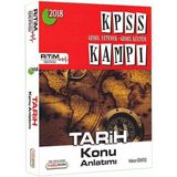 2018 KPSS Kampı Ritim Serisi Tarih Konu Anlatımlı Kamupark Yayınları - Hakan Özateş