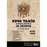 2018 KPSS Tarih 40 Deneme-Tamamı Çözümlü - Kolektif