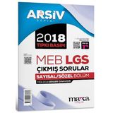 2018 LGS 8. Sınıf ARŞİV Serisi Tıpkı Basım Çıkmış Sorular Tamamı Video Çözümlü