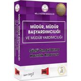 2018 MEB Müdür Müdür Başyardımcılığı ve Müdür Yardımcılığı Sözlü Sınavlarına Hazırlık Kılavuzu Yargı Yayınları - Fatih Öncü Ejder Güneş Yücel Yüksel