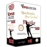 2019 KPSS Genel Yetenek Genel Kültür Maestro Konu Anlatımlı Modüler Set Yargı Yayınları