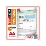 2019 Yks-Tyt (Say-Tm-Söz) Ösym Tıpkı Basım Çıkmış Soru Kitapçığı (Video Çözümlü Türkiye Geneli)