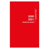 2020-2021 Akademik Ajanda Kırmızı