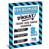 2020 8. Sınıf LGS Fen Bilimleri 8 Denemeleri-Fix Yayınları