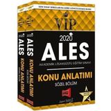 2020 ALES VIP Sayısal - Sözel Bölüm Konu Anlatımı 2 Cilt - Yargı Yayınları