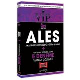2020 ALES VIP Yeni Sınav Sistemine Göre Tamamı Çözümlü 10 Fasikül Deneme Yargı Yayınları