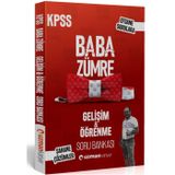 2020 KPSS Baba Zümre Gelişim & Öğrenme Soru Bankası Uzman Kariyer Yayınları