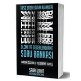 2020 KPSS Eğitim Bilimleri Ölçme ve Değerlendirme Soru Bankası Benim Hocam Yayınları