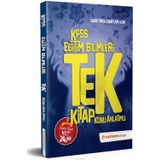 2020 KPSS Eğitim Bilimleri Tek Kitap Konu Anlatımlı - Uzman Kariyer Yayınları