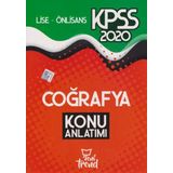 2020 KPSS Lise Önlisans Genel Yetenek Genel Kültür Coğrafya Konu Anlatımı - Yeni Trend Yayınları