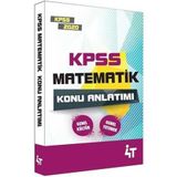 2020 KPSS Matematik Konu Anlatımı - 4t Yayınları