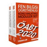 2020 KPSS ÖABT Fen Bilgisi Öğretmenliği Konu Anlatımlı Modüler Set-Yediiklim Yayınları