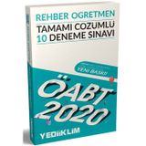 2020 KPSS ÖABT Rehber Öğretmen Tamamı Çözümlü 10 Deneme Sınavı Yediiklim Yayınları