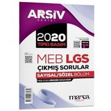 2020 LGS 8. Sınıf ARŞİV Serisi Tıpkı Basım Çıkmış Sorular Tamamı Video Çözümlü