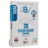 2020 Lgs Farklı İsem 8. Sınıf Fen Bilgisi 20'li Sarmal Deneme-İsem Yayıncılık