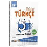 2020 ÖABT Orhun Türkçe Tamamı Çözümlü 5 Deneme Sınavı Ramazan Ateş Kariyer Meslek Yayıncılık