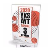 2020 YKS AYT Sayısal 3 Deneme Sınavı Kollektif Pelikan Tıp Teknik Yayınları