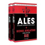 2021 ALES VIP Sayısal Sözel Bölüm Konu Kitabı Seti Yargı Yayınları