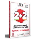 2021 Ayt Türk Dili Ve Edebiyatı 2+2 Soru Destekli Özet Ders Notları-Benim Hocam Yayınları