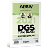 2021 Dgs Arşiv Serisi Tıpkı Basım Çıkmış Sorular