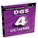 2021 DGS Tamami Çözümlü 4 Deneme Tercih Akademi