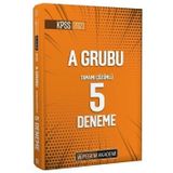2021 KPSS A Grubu Tamamı Çözümlü 5 Deneme-Pegem Akedemi Yayınları