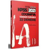 2021 KPSS Coğrafya Tamamı Çözümlü 22 Deneme-Benim Hocam Yayınları