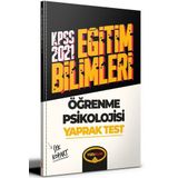 2021 KPSS Eğitim Bilimleri Öğrenme Psikolojisi Çek Kopart Yaprak Test-Yediiklim Yayınları