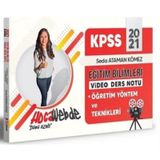2021 KPSS Eğitim Bilimleri Öğretim Yöntem ve Teknikleri Video Ders Notları-HocaWebde Yayınları