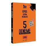 2021 Kpss Eğitim Bilimleri Son Çıkış Tamamı Çözümlü 5 Deneme-Yargı Yayınları