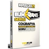 2021 KPSS Genel Kültür Bumerang Coğrafya Tamamı Çözümlü Soru Bankası-Yediiklim Yayınları