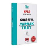 2021 Kpss Genel Kültür Coğrafya Çek Kopart Yaprak Test-Yargı Yayınları