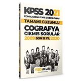 2021 KPSS Genel Kültür Coğrafya Konularına Göre Tamamı Çözümlü Çıkmış Sorular Son 12 Yıl-Yediiklim Yayınları