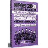 2021 Kpss Genel Kültür Konularına Göre Tamamı Çözümlü Çıkmış Sorular-Yediiklim Yayınları