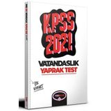 2021 KPSS Genel Kültür Vatandaşlık Çek Kopart Yaprak Test-Yediiklim Yayınları