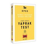 2021 Kpss Genel Yetenek Genel Kültür Soru Denizi Çek Kopart Yaprak Test-Yargı Yayınları