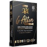 2021 KPSS Genel Yetenek & Kültür Konu Anlatımlı Modüler Set 6 Kitap-Uzman Kariyer Yayınları