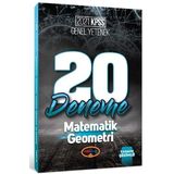 2021 KPSS Genel Yetenek Matematik - Geometri Tamamı Çözümlü 20 Deneme-Yediiklim Yayınları