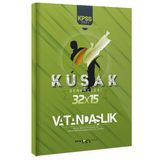 2021 KPSS Vatandaşlık Kolaydan Zora 32 Kuşak Deneme - Marka Yayınları