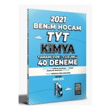 2021 TYT Kimya Tamamı Video Çözümlü 40 Deneme Sınavı - Benim Hocam Yayınları