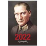 2022 Atatürk Ajandası Önder - Siyah