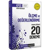 2022 KPSS Eğitim Bilimleri Ölçme ve Değerlendirme Tamamı Çözümlü 20 Deneme - Pegem Akademi Yayıncılık