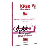 2022 KPSS Eğitim Bilimleri Program ve Materyal Geliştirme Anahtar Hocaların Ders Notları Yargı Yayınları
