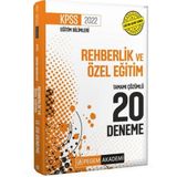 2022 KPSS Eğitim Bilimleri Rehberlik ve Özel Eğitim 20 Deneme