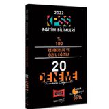2022 KPSS Eğitim Bilimleri Rehberlik ve Özel Eğitim Tamamı Çözümlü 20 Deneme
