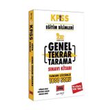 2022 KPSS Eğitim Bilimleri Tamamı Çözümlü Genel Tekrar Tarama Sınavı Kitabı