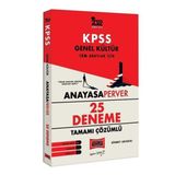 2022 KPSS Genel Kültür AnayasaPerver Tamamı Çözümlü 25 Deneme