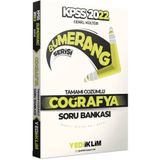 2022 KPSS Genel Kültür Bumerang Coğrafya Tamamı Çözümlü Soru Bankası Yediiklim Yayınları