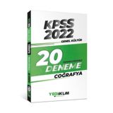 2022 KPSS Genel Kültür Coğrafya Tamamı Çözümlü 20 Deneme Sınavı Yediiklim Yayınları
